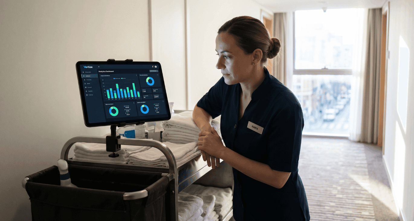 AI hotel housekeeping: what PMS data makes possible
