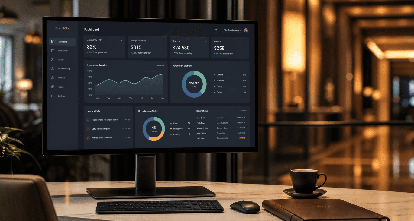 Hotel PMS vendor AI news Q2 2026: Wyndham's ChatGPT app, Choice Hotels x AWS, and what it means for your stack